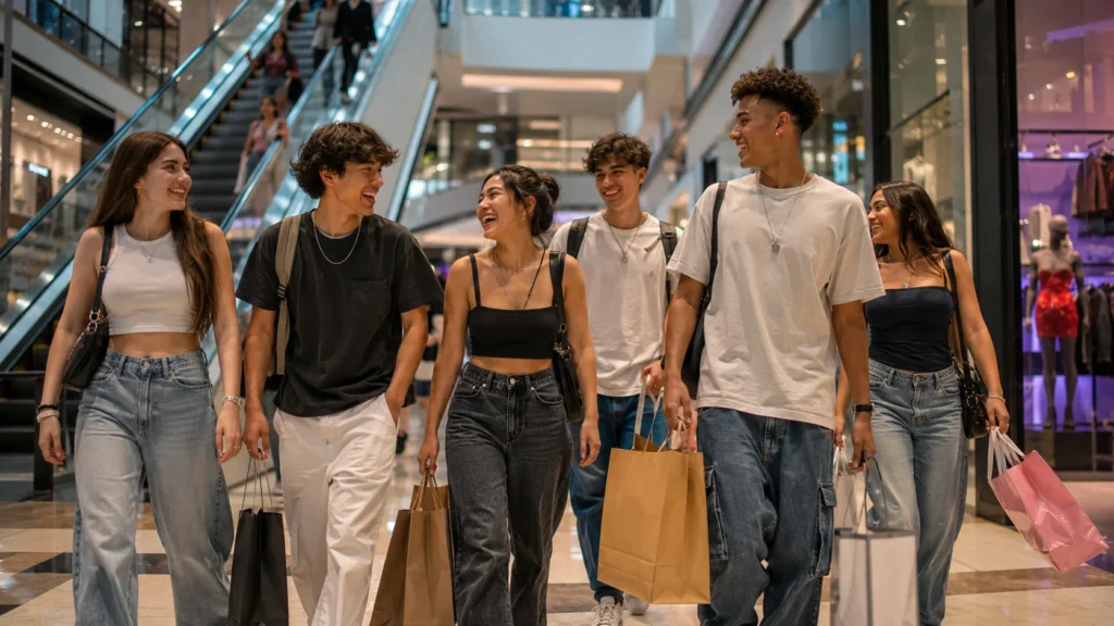 Gen Z Mall Shopping Is Bringing Retail Back