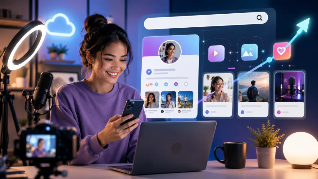 Google Search Profiles Open Creator Growth