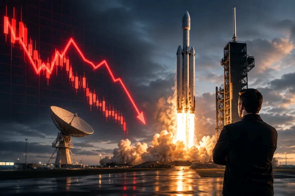 SpaceX IPO Stumble Tests the New Space Hype